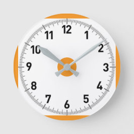 Vägglås för enkel Snyggt för exklusiv Rund Klocka