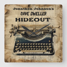 Vägglås för fungerande manuell skrivmaskin