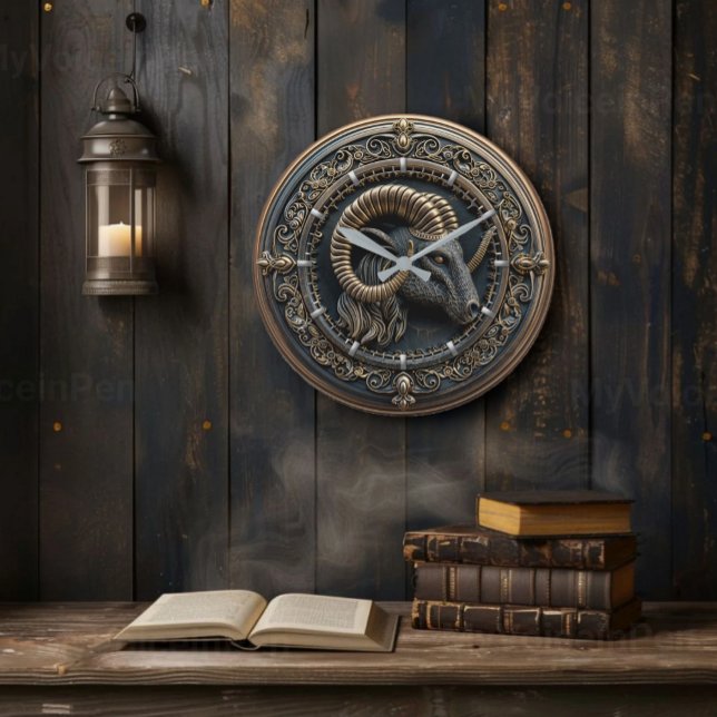 Vägglås för häck-/zodiakaastrolologi stor klocka (Skapare uppladdad)