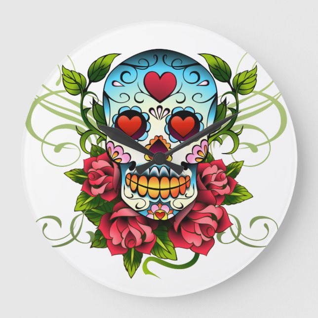 Vägglås för sockel stor klocka (Framsida)