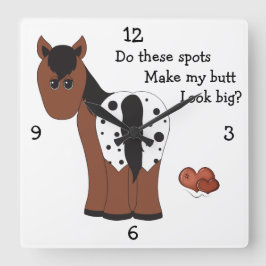 Vägglås för stor knapp fyrkantig klocka