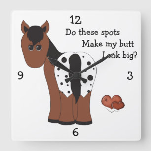 Vägglås för stor knapp fyrkantig klocka