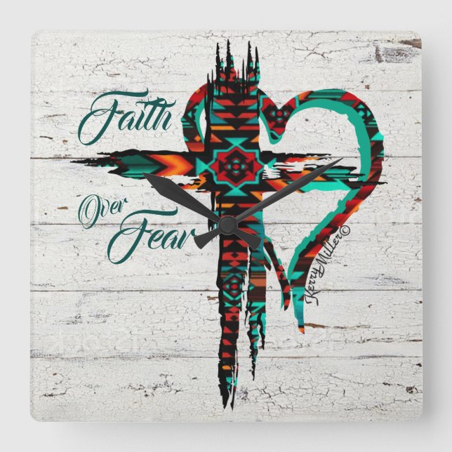 Vägglås i sydvästra Kor Fyrkantig Klocka (Framsida)