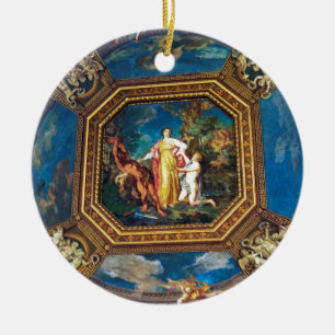 Väggmålning i det Vatican museet Julgransprydnad Keramik