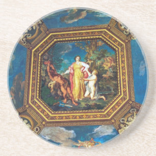 Väggmålning i det Vatican museet Underlägg