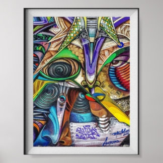 Väggmålning.. Poster