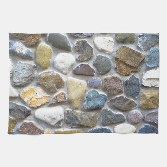 Väggpebble mönster kökshandduk (Horisontell)