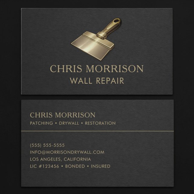 Väggreparationsproffs Visitkort (Skapare uppladdad)