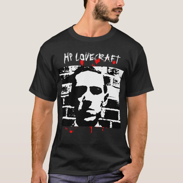 VÄGGSKJORTA FÖR HP LOVECRAFT TEE SHIRT (Framsida)