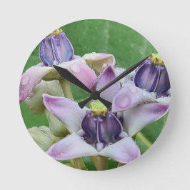 Väggsklocka för krona rund klocka