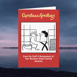Väggslutning och groddning av julkort helgkort