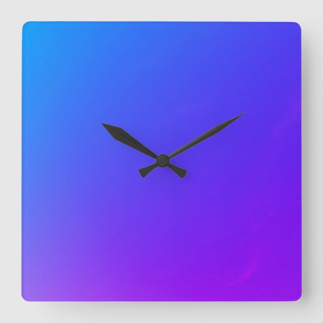 Väggspärr, ART OCH UTFORMNING STIL Fyrkantig Klocka (Framsida)