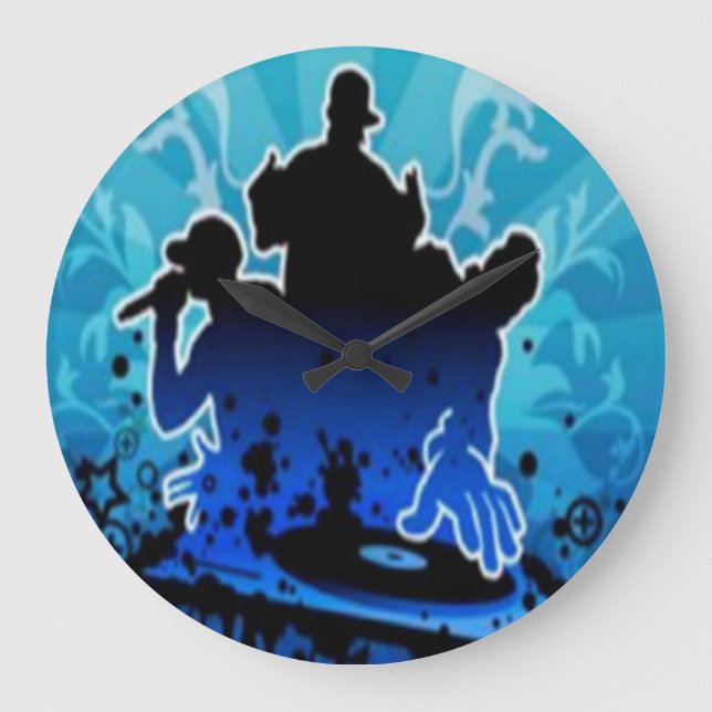 Väggspärr för Hip hop-enhet Stor Klocka (Framsida)