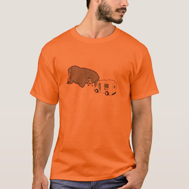 Väggspärrskjorta T Shirt (Framsida)