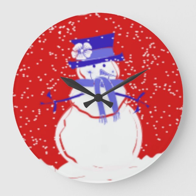 Väggur för juldesigner efter serenity - gåvor (Framsida)