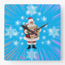 Väggur Santa Clause