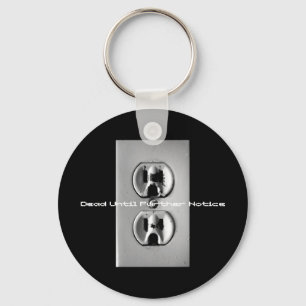 Vägguttag Keychain Nyckelring