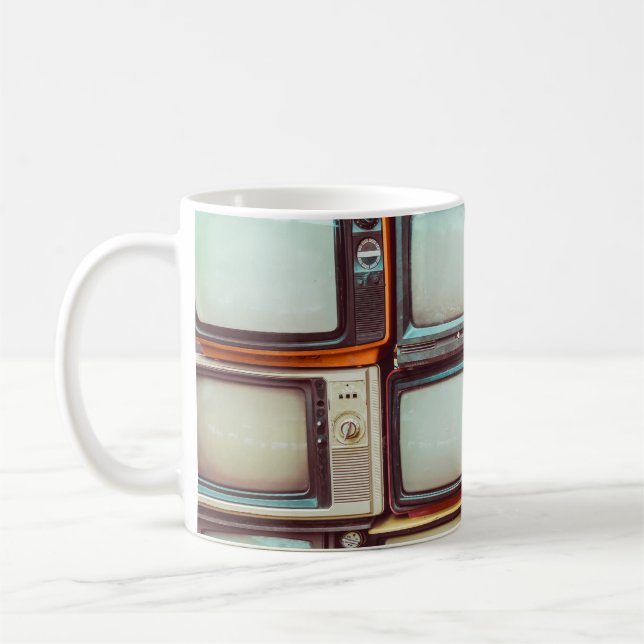 Väggvecka med lugg, färgstark reflektor kaffemugg (Vänster)