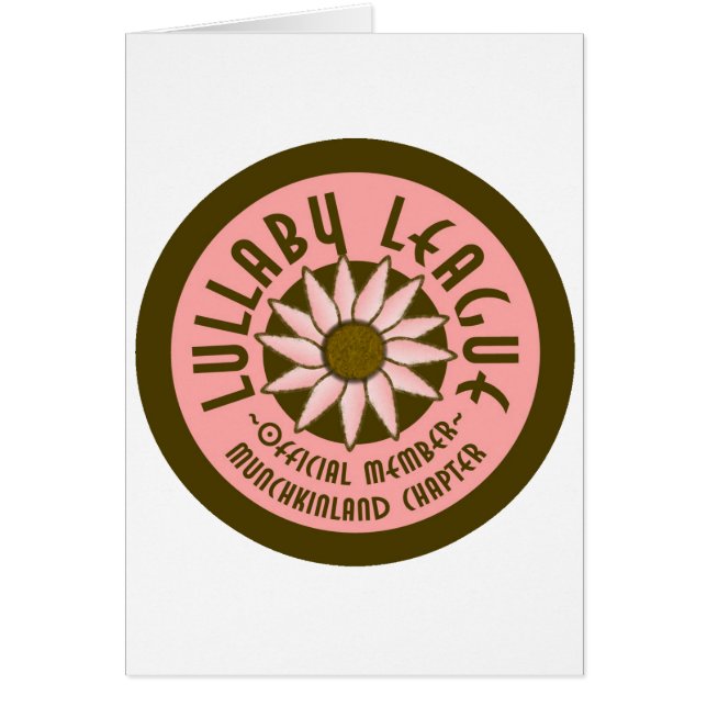 Vaggvisaliga Hälsningskort (Framsidan)