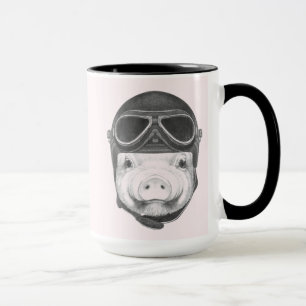 Våghalsgris Mugg