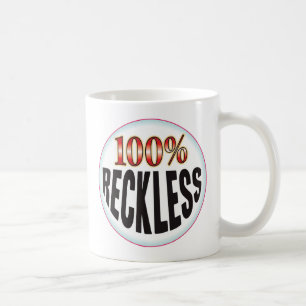 Våghalsig märkre kaffemugg