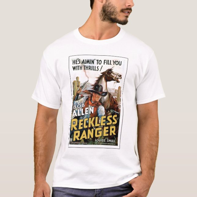 Våghalsig T-tröja 1937 för affisch för T-shirt (Framsida)