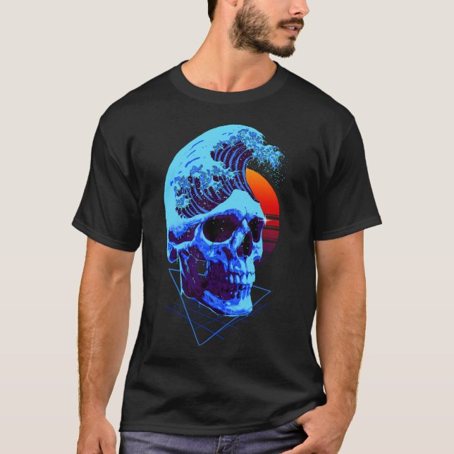 Vågig T Shirt (Framsida)
