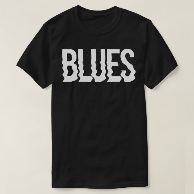 Vågigt blåsor t shirt (Design framsida)