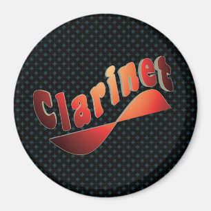Vågigt Clarinet Magnet