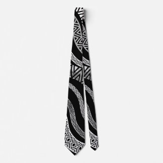 Vågigt det stam- etniska Boho mönster Slips