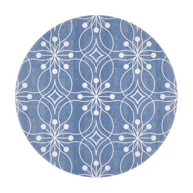 Vågigt Linjer Geometric Vintage Mönster (Framsidan)