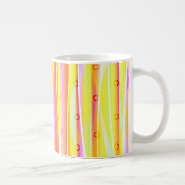 Vågigt linjer kaffemugg (Höger)