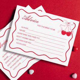 Vågigt Möhippa Adapter för röd Valentines Inbjudningar