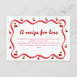 Vågigt Möhippa för begäran om körsbärsbegäran för  Tilläggskort