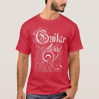 Vågigt Music Guitar Life T Shirt
