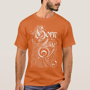 Vågigt Music Horn Life T Shirt