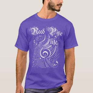 Vågigt Music Reed Pipe Life T Shirt