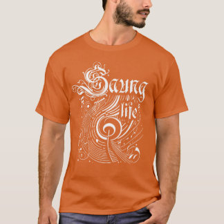Vågigt Music Saung Life T Shirt