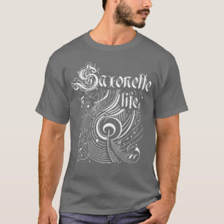 Vågigt Music Saxonette Life T Shirt