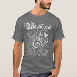 Vågigt Music Washboard Life T Shirt