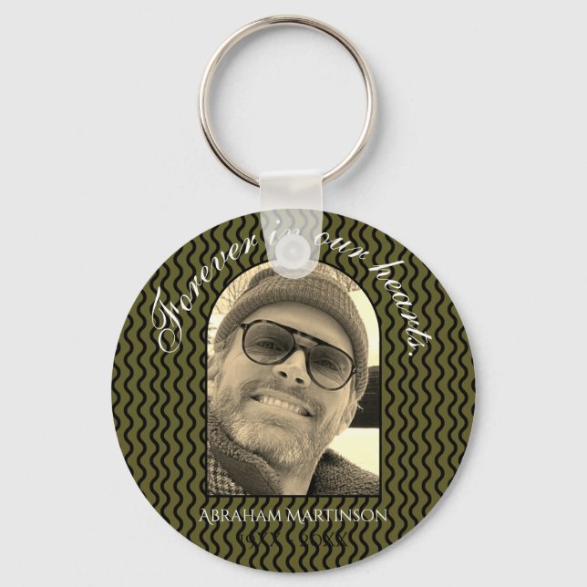 Vågigt nyckelkedja för grundläggande lagringsminne nyckelring (Framsida)