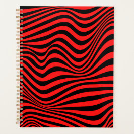 Vågigt optisk Illusion Mönster