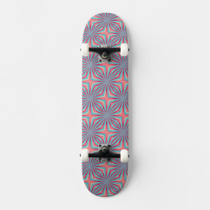 Vågigt perspektiv mini skateboard bräda 18,5 cm