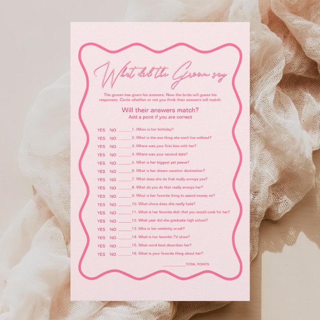 Vågigt Rosa Möhippa vad han sa (Skapare uppladdad)