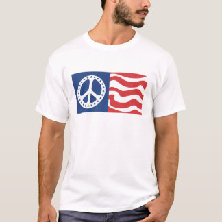 Vågigt skyfred tee
