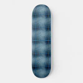 VÅGIGT SWIRL CURVE MÖNSTER MINI SKATEBOARD BRÄDA 18,5 CM
