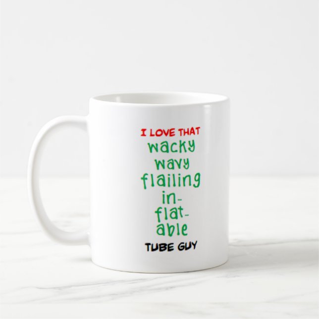 vågigt tub-kille kaffemugg (Vänster)