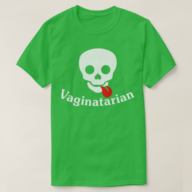 Vaginatarian T Shirt (Design framsida)