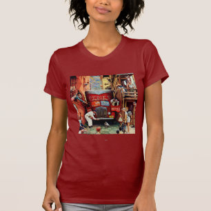 Vägkvarter av Norman Rockwell Tee