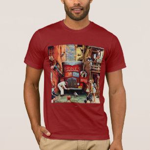 Vägkvarter av Norman Rockwell Tee Shirt